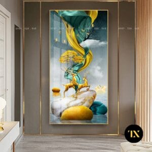 Tranh Huơu Tài Lộc - HTL03