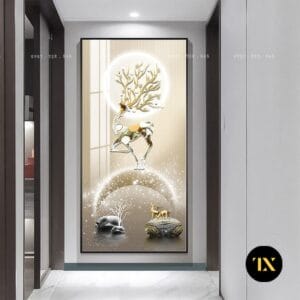 Tranh Huơu Tài Lộc - HTL13