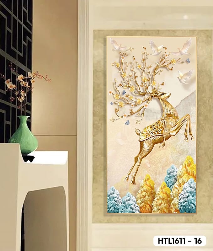 Tranh Huơu Tài Lộc - HTL1611 - 16