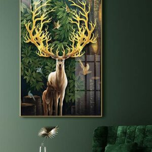 Lucky Deer Painting - HTL1611 - 29
