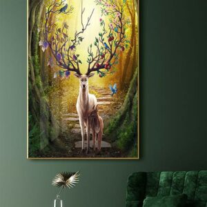 Lucky Deer Painting - HTL1611 - 30