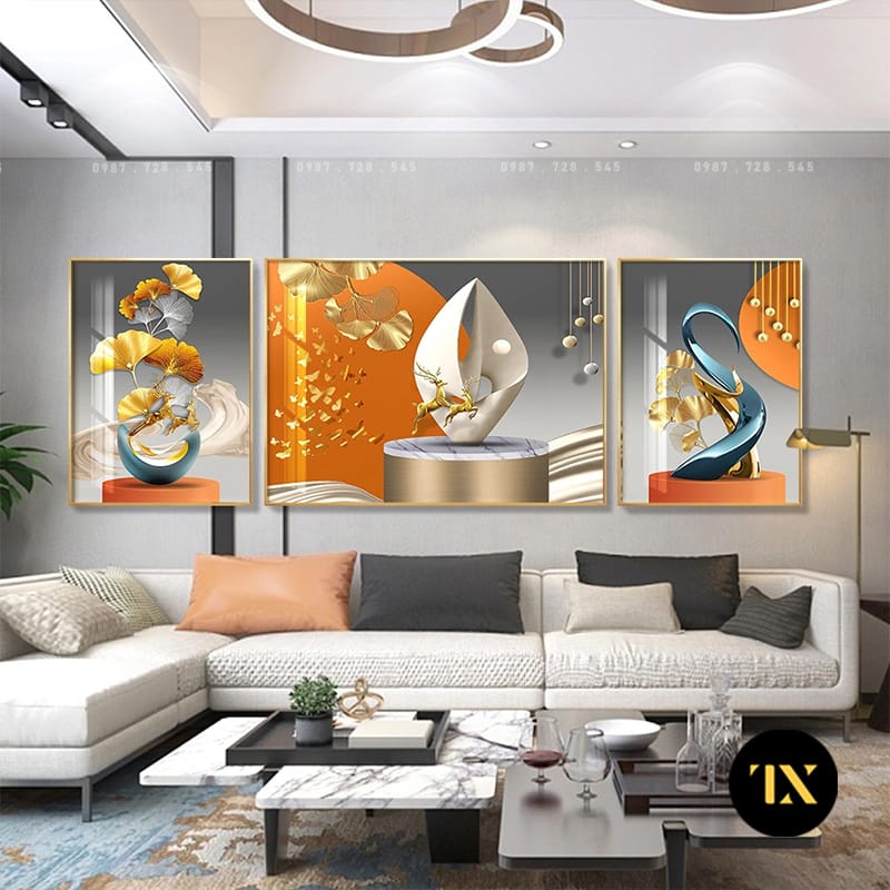 Tranh Huơu Tài Lộc - HTL17