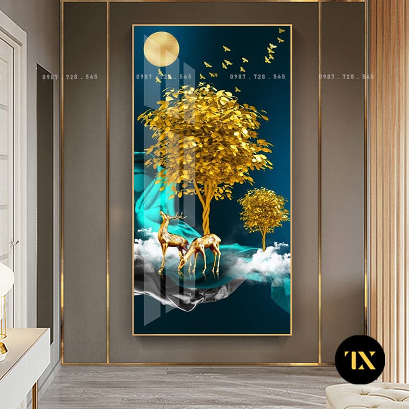 Tranh Huơu Tài Lộc - HTL18