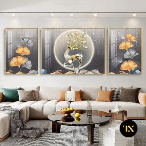 Lucky Deer Painting - HTL20
