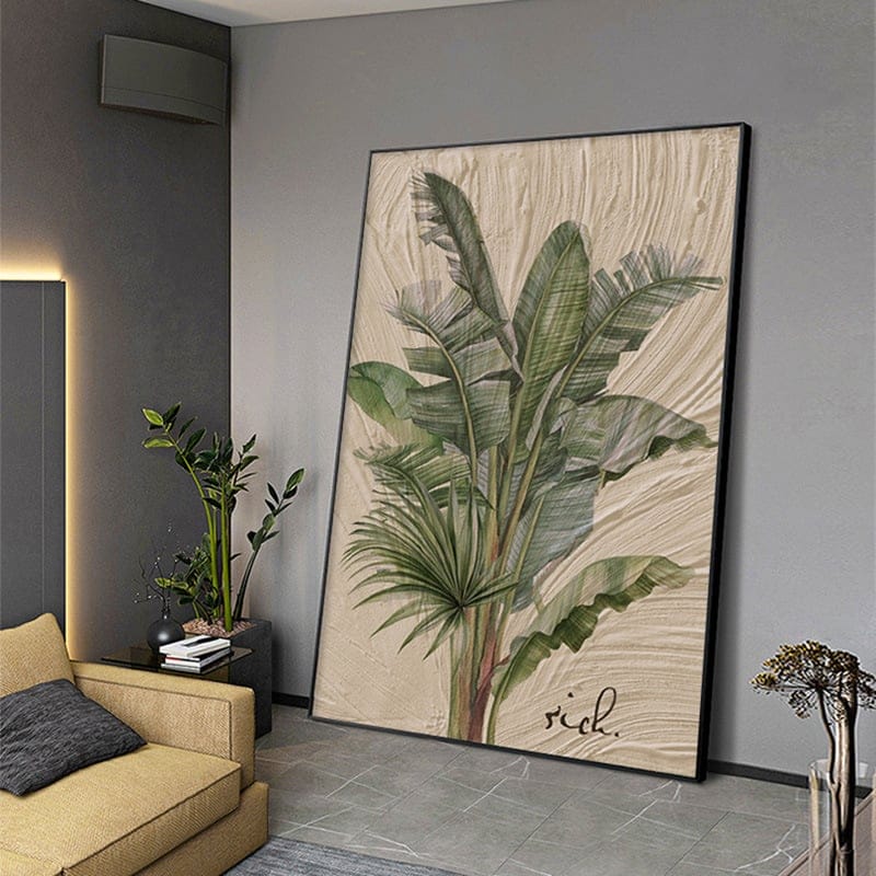 Tropical Leaf Painting - ND03