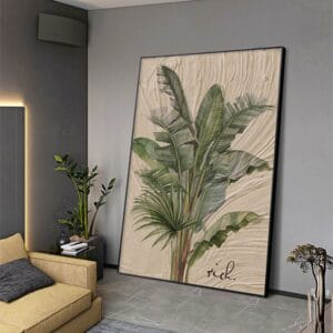 Tranh Lá Nhiệt Đới - NĐ03