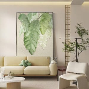 Green Leaf Painting