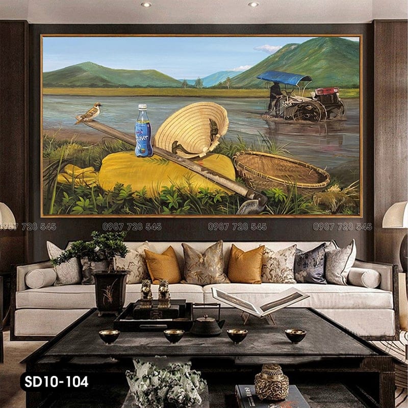 Tranh Làng Quê - SD10 - 104