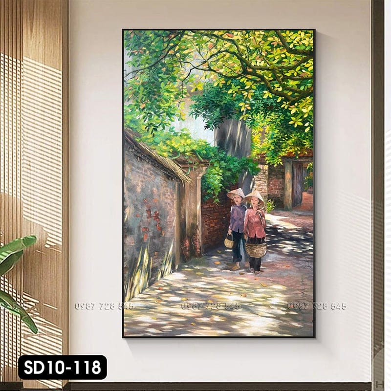 Tranh Làng Quê - SD10 - 118