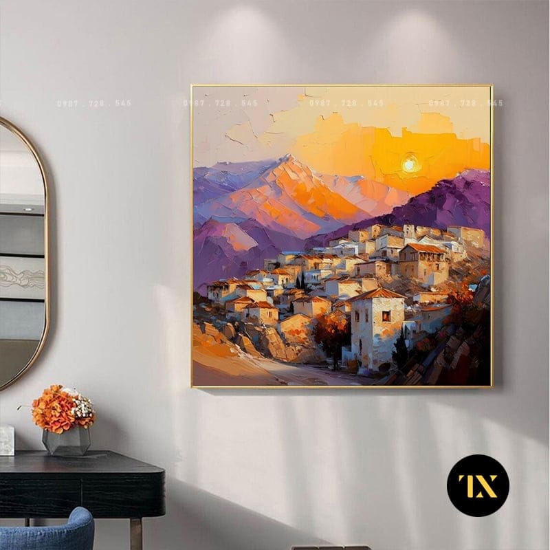 Painting of the Rising Sun