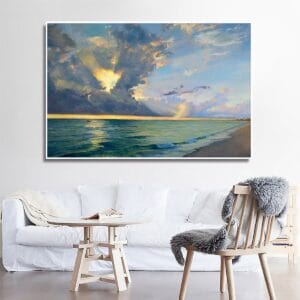 Painting of Sunshine and the Sea