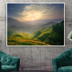 Sunset Hill Painting