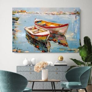 Painting of Two Boats