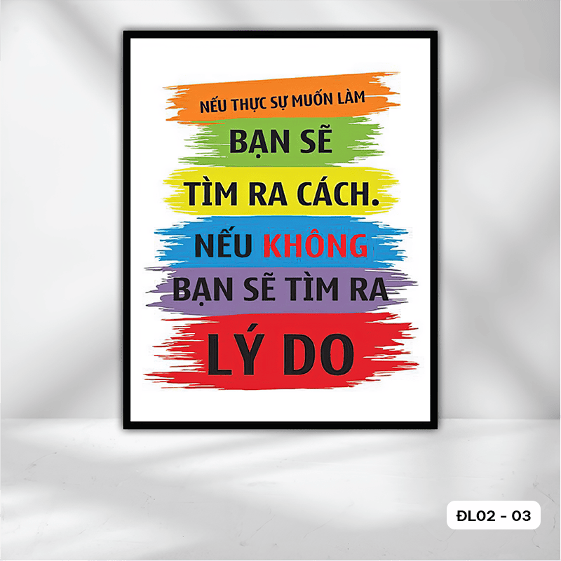 Tranh Động Lực - ĐL02 - 03