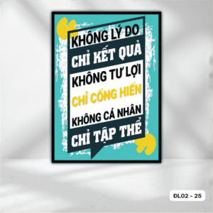 Tranh Động Lực - ĐL02 - 25