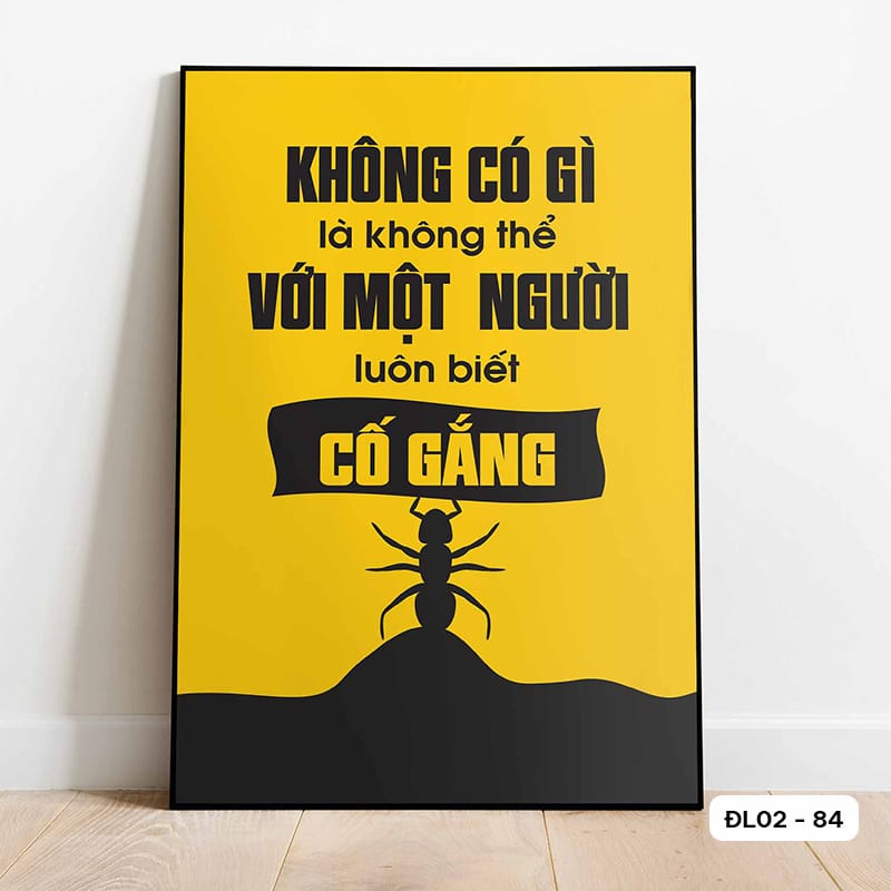Tranh Động Lực - ĐL02 - 84