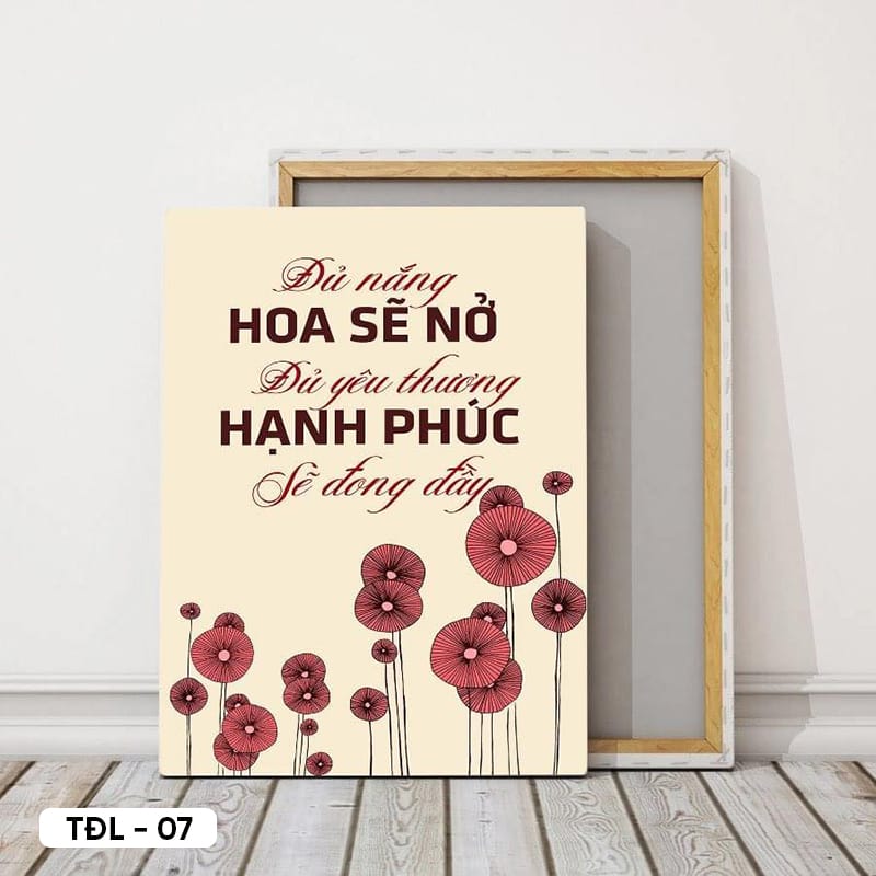 Tranh Động Lực - TĐL - 07