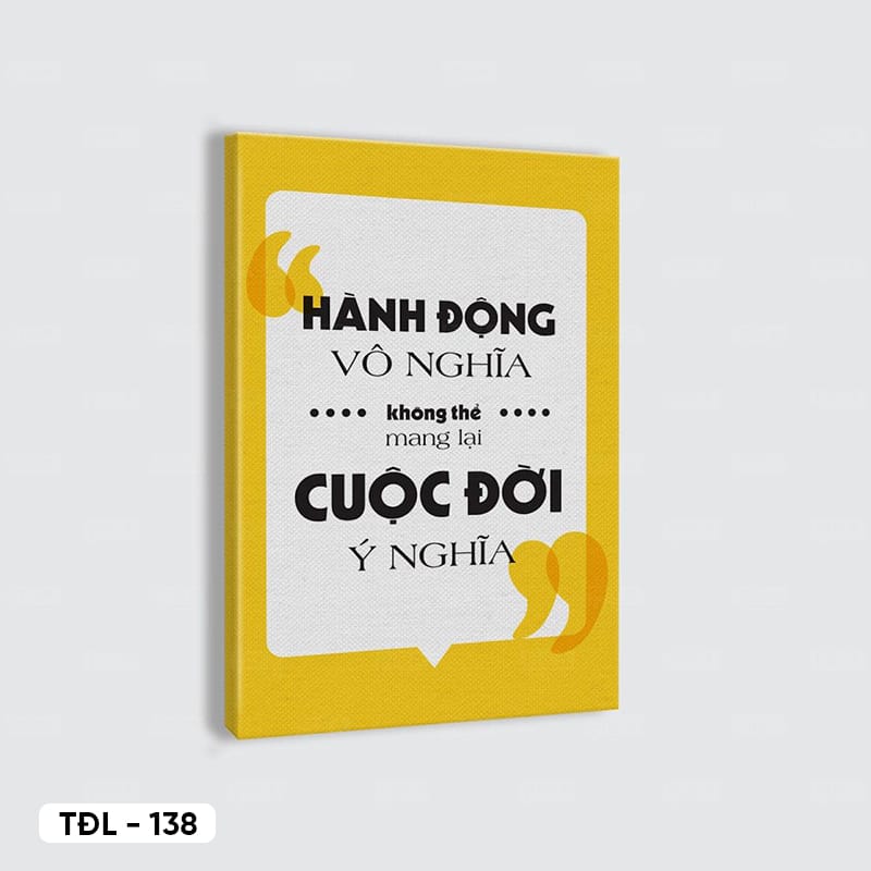 Tranh Động Lực - TĐL - 138