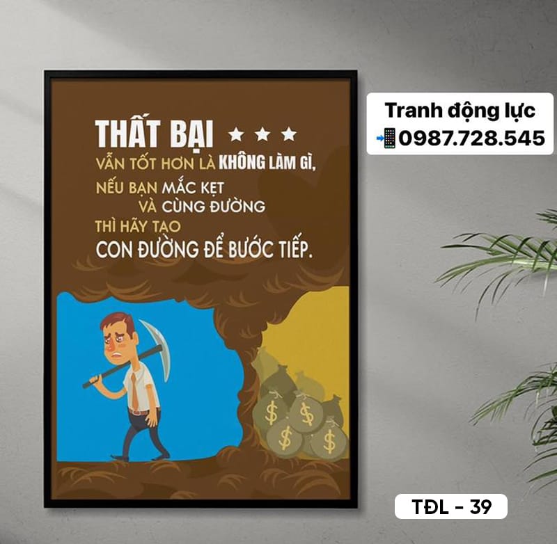 Tranh Động Lực - TĐL - 139