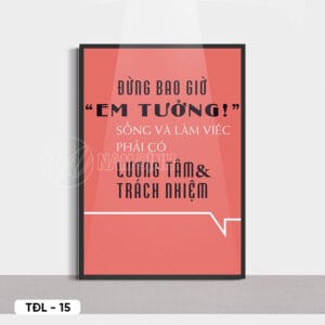 Tranh Động Lực - TĐL - 15