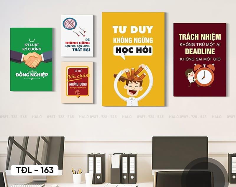 Tranh Động Lực - TĐL - 163