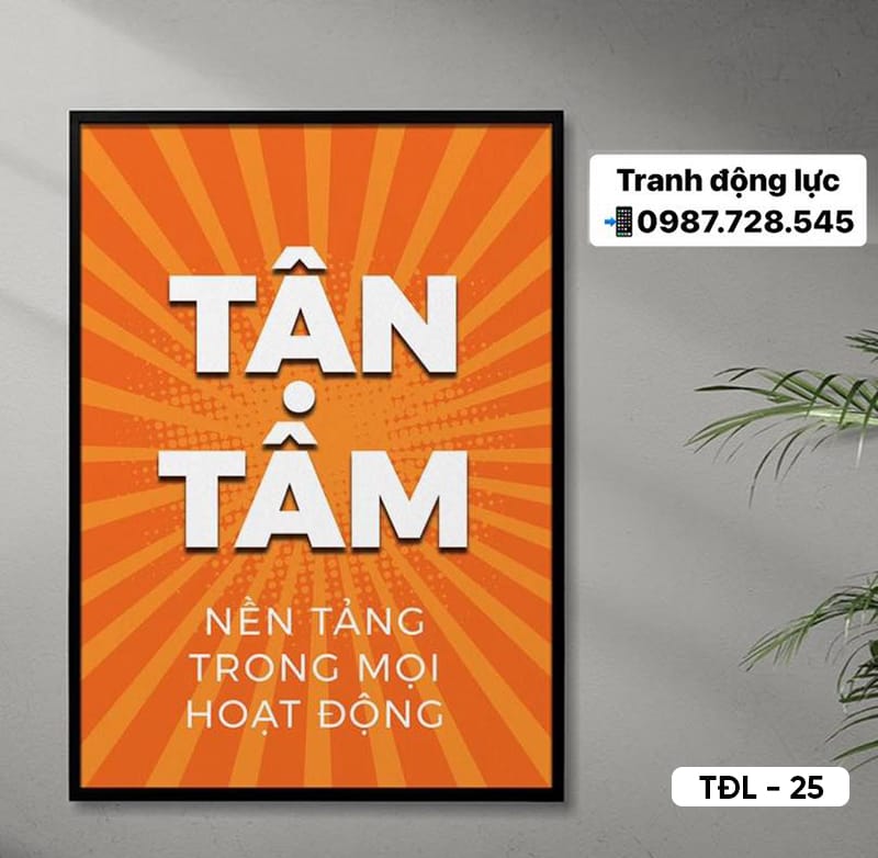 Tranh Động Lực - TĐL - 25