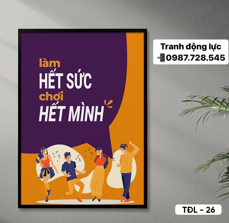 Tranh Động Lực - TĐL - 26
