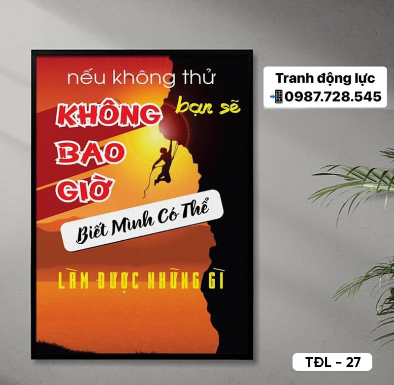Tranh Động Lực - TĐL - 27