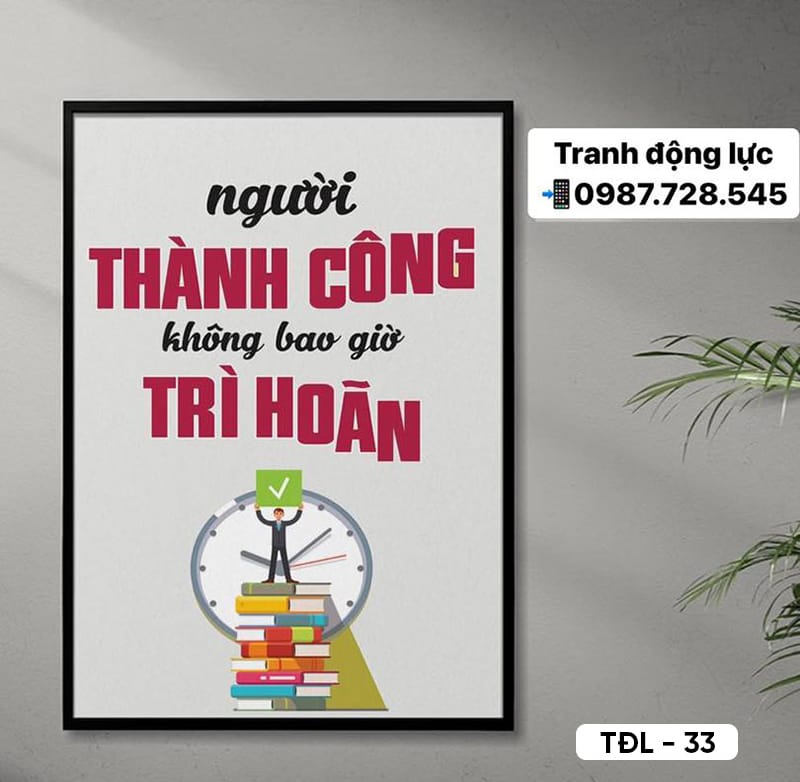 Tranh Động Lực - TĐL - 33
