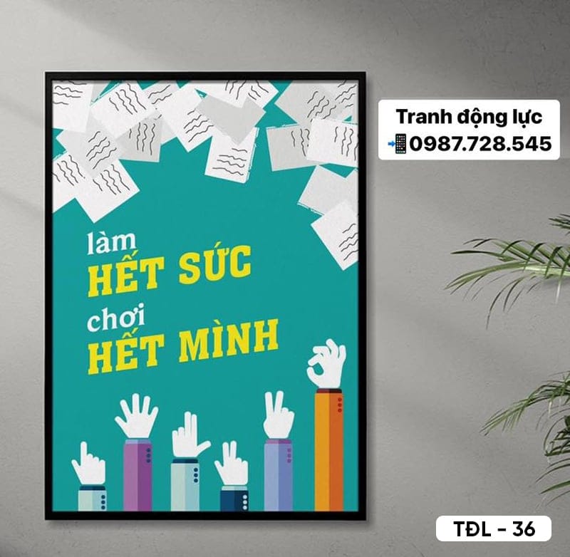 Tranh Động Lực - TĐL - 36