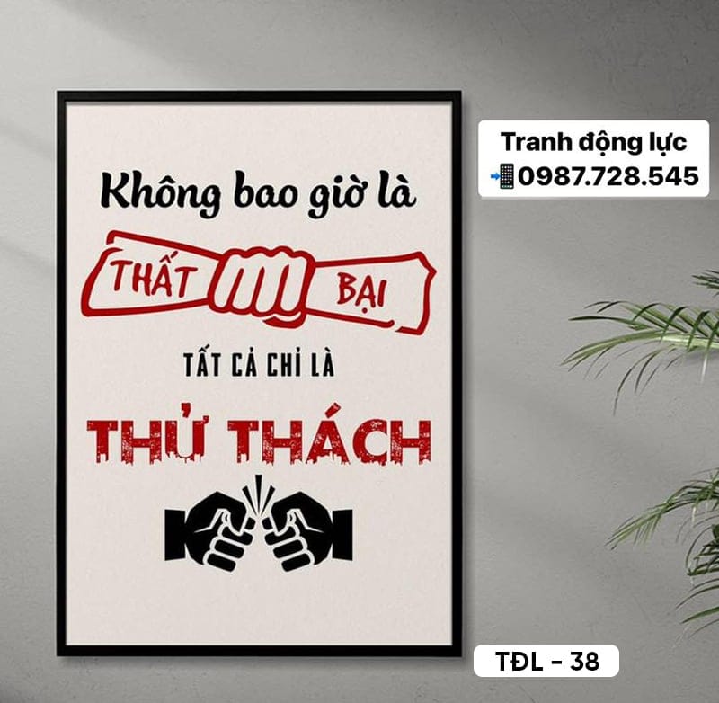 Tranh Động Lực - TĐL - 38