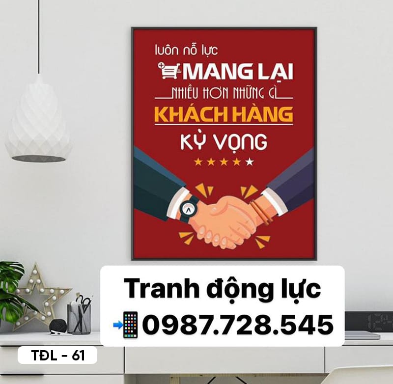 Tranh Động Lực - TĐL - 61