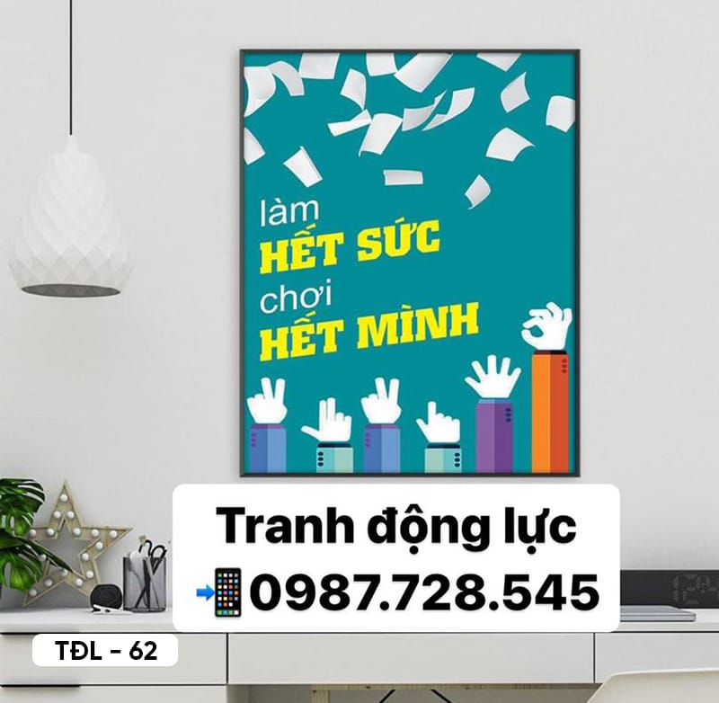 Tranh Động Lực - TĐL - 62