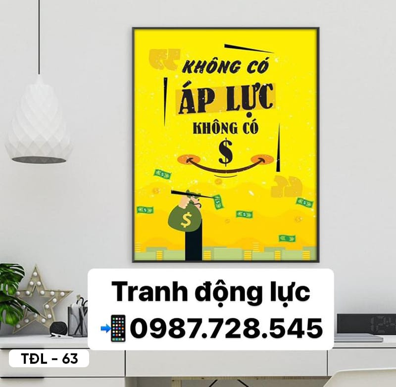 Tranh Động Lực - TĐL - 63