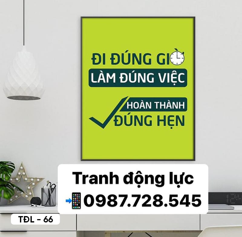 Tranh Động Lực - TĐL - 66