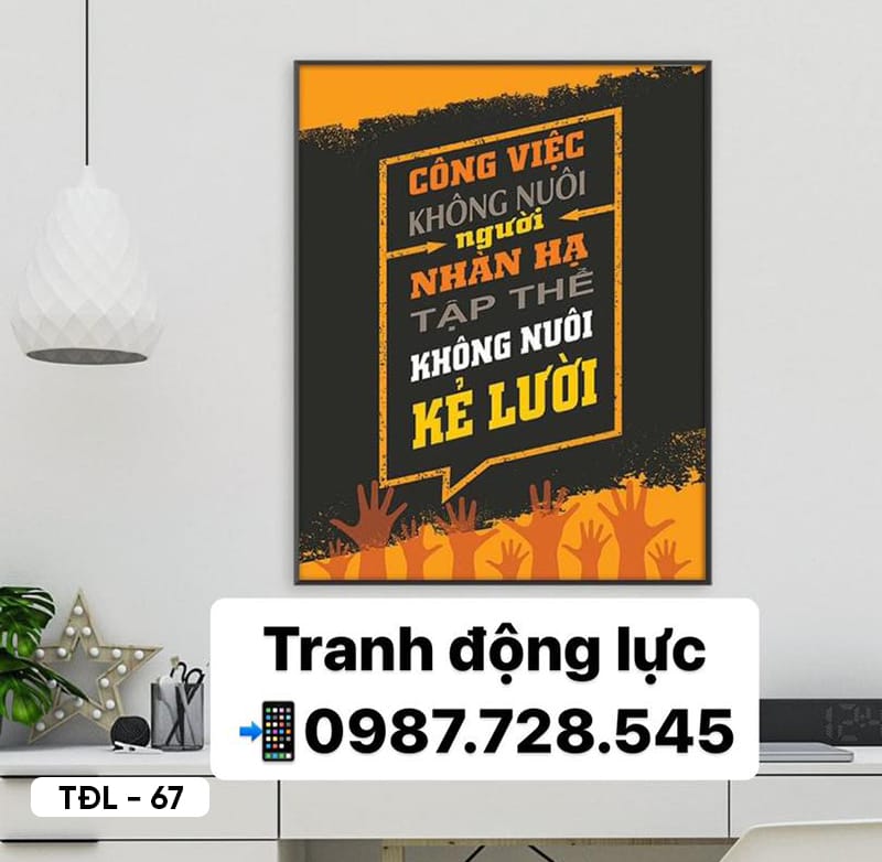 Tranh Động Lực - TĐL - 67