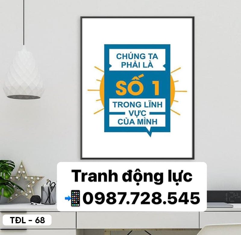 Tranh Động Lực - TĐL - 68