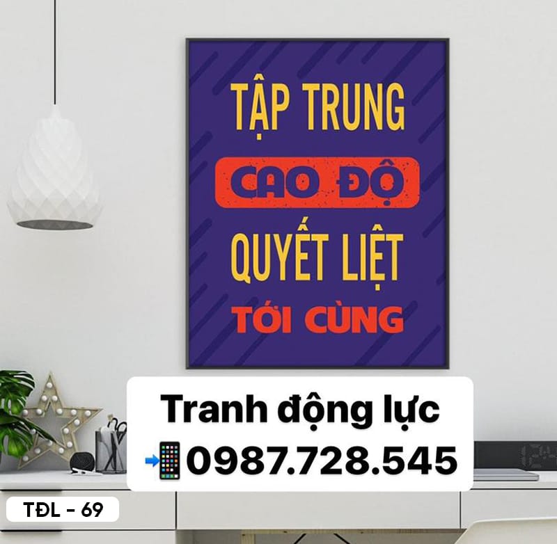 Tranh Động Lực - TĐL - 69