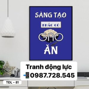 Tranh Động Lực - TĐL - 81