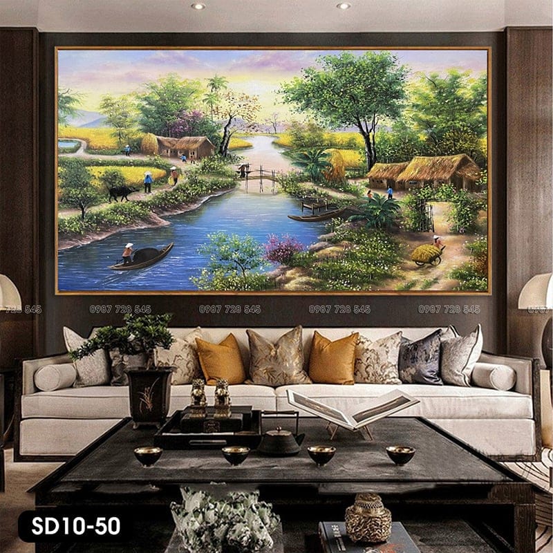 Tranh Đồng Quê - SD10 - 50