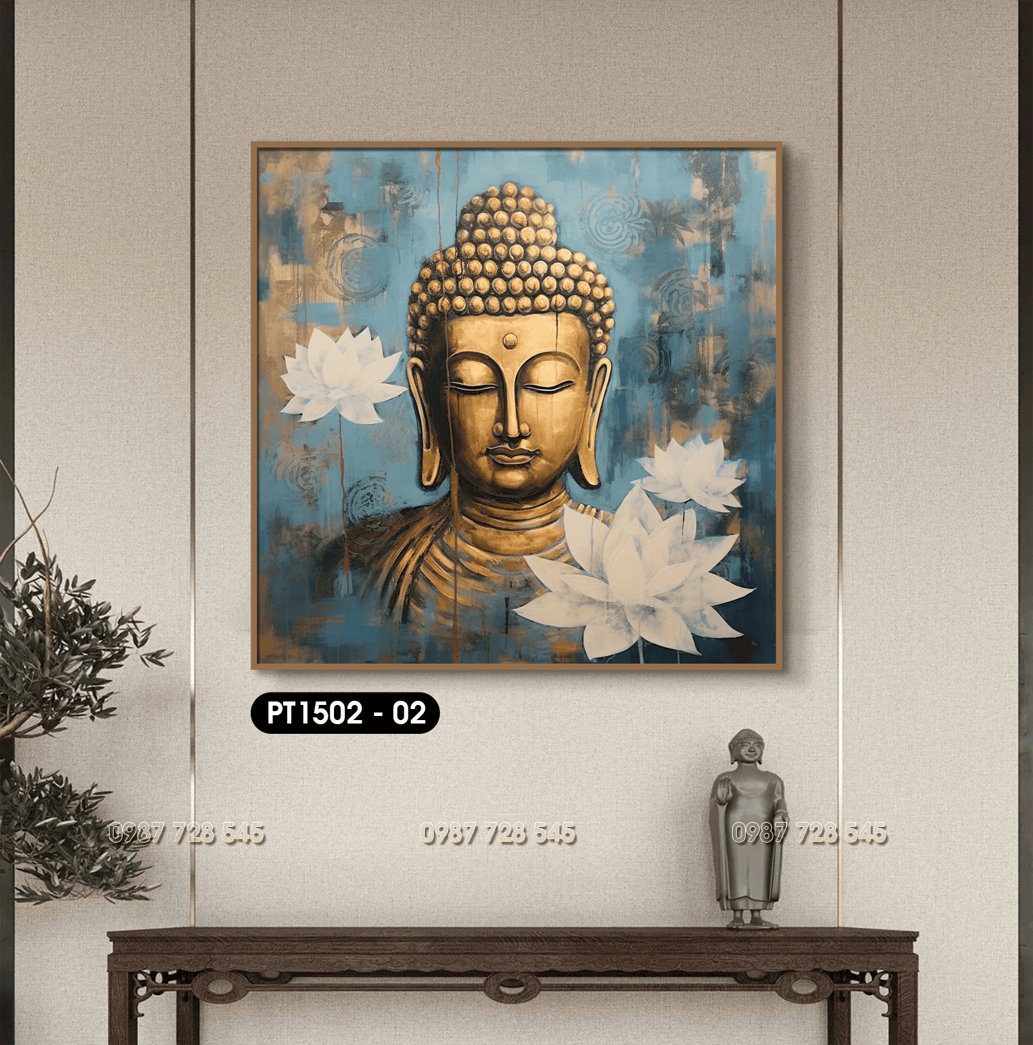 Buddhist Painting for Living Room Decoration - PT1502 - 02