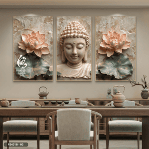 Buddha and Lotus Painting - P2401A