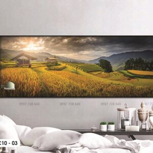 Terraced Rice Field Painting - PC10 - 03