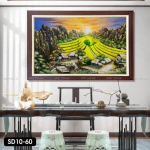 Terraced Rice Field Painting - SD10 - 60