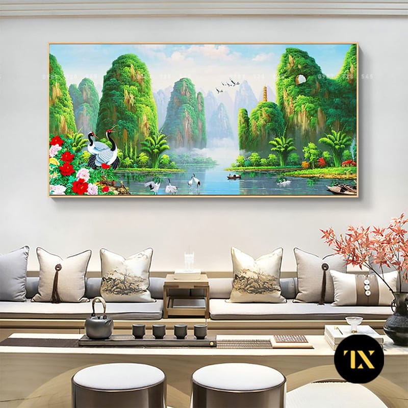 Tranh Sơn Thuỷ - TST10