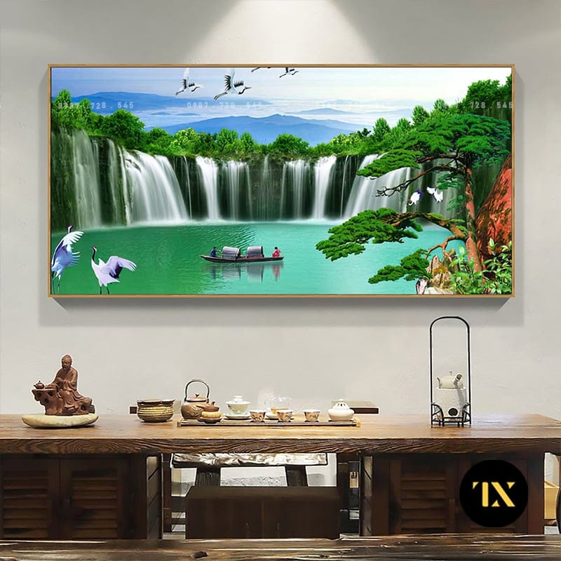 Tranh Sơn Thuỷ - TST12