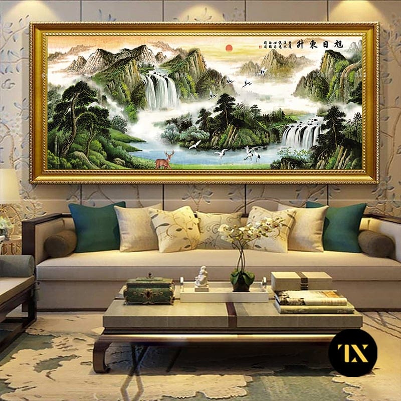 Tranh Sơn Thuỷ - TST17