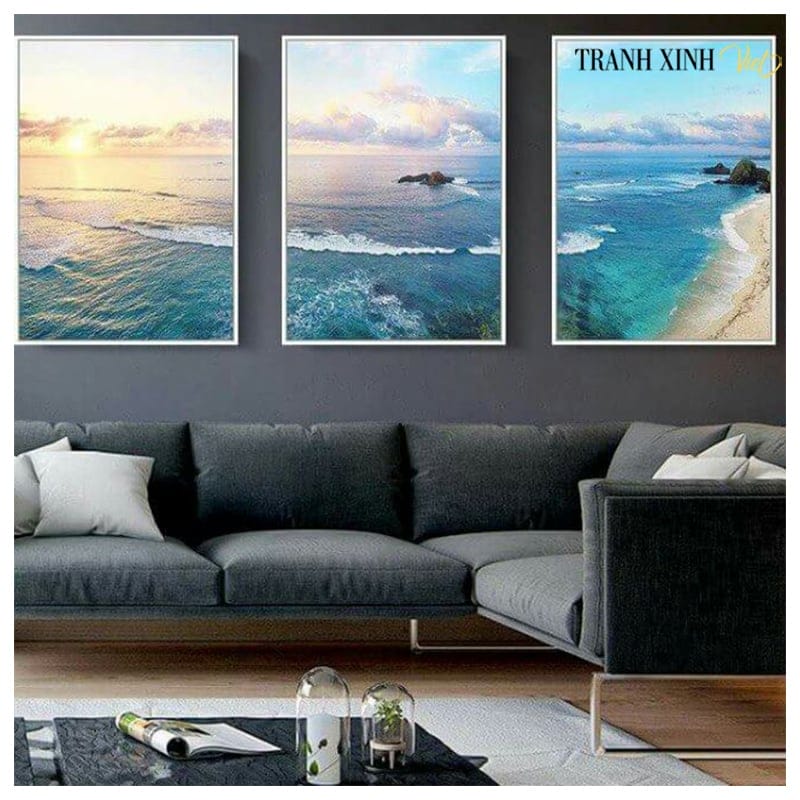 Tranh Sóng Bình Minh - TB28