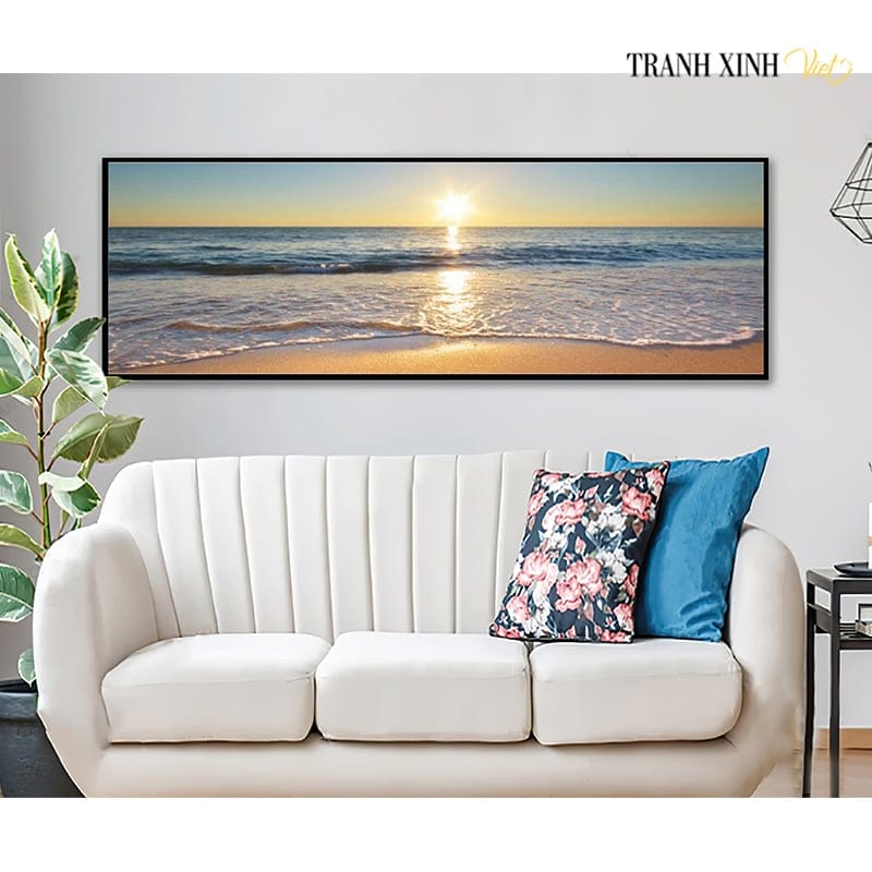 Tranh Sóng Bình Minh - TB62