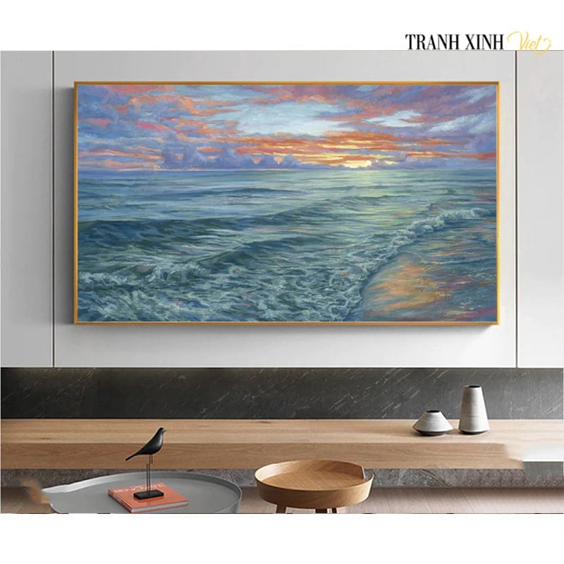 Tranh Sóng Xanh  - TB60